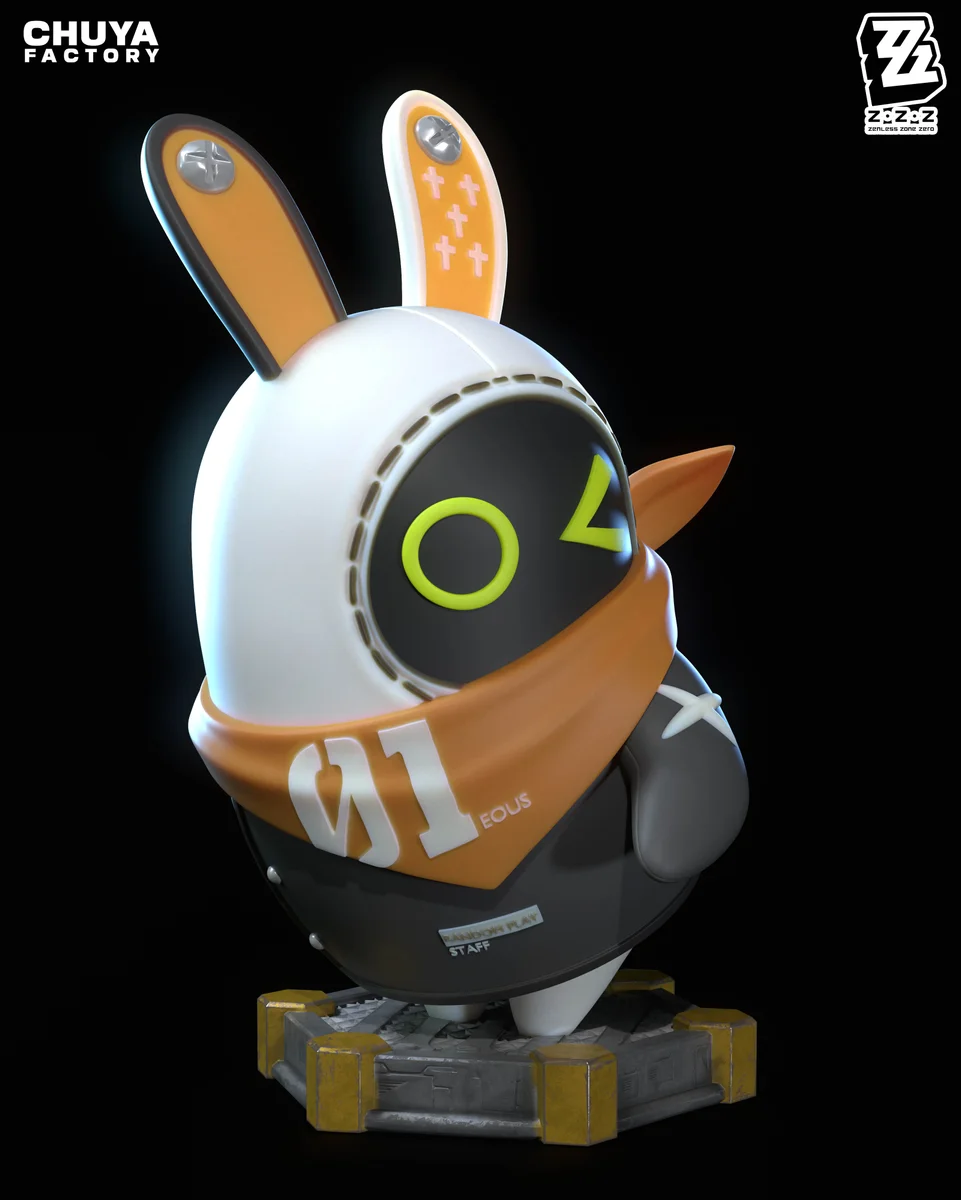 Chibi Eous | Fan Art | 3D Printed Resin Model Garage Kit | *Un-Painted* | Chuya Factory 3