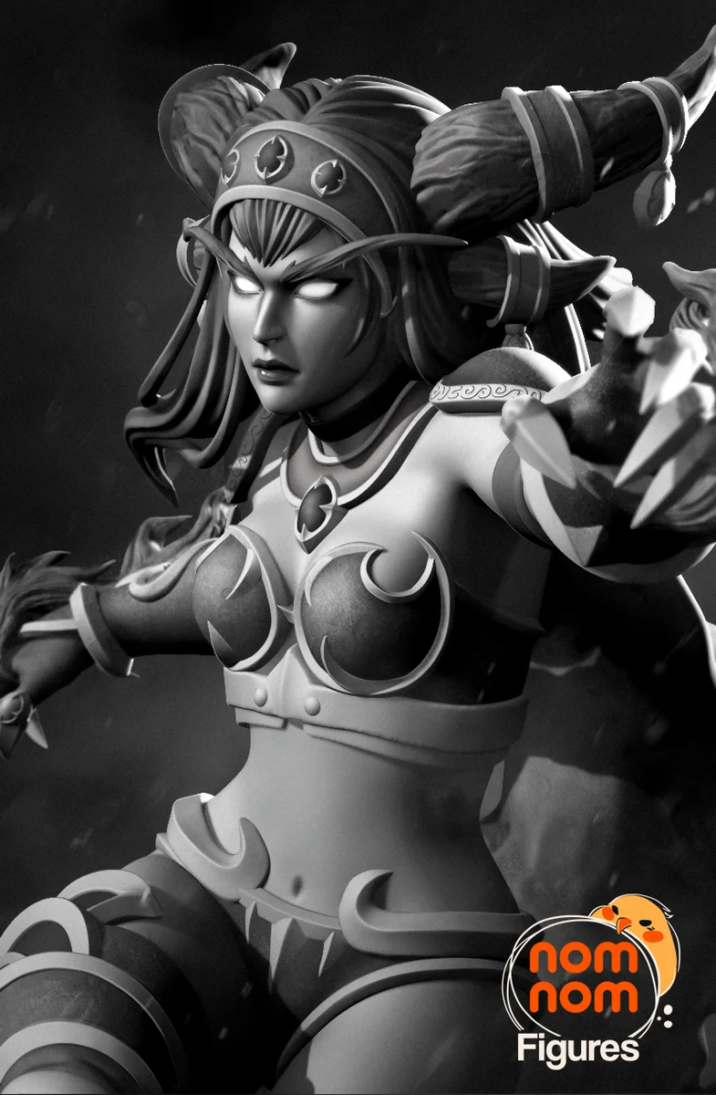Alexstrasza | Fan Art | 3D Printed Resin Model Garage Kit | *Un-Painted* | Nomnom