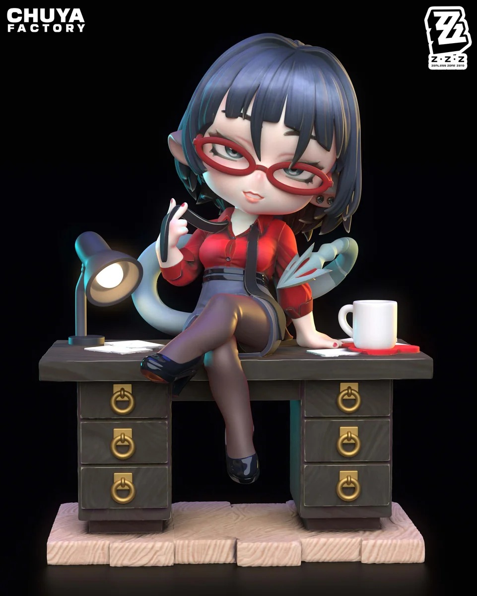 Chibi Jane Doe | Fan Art | 3D Printed Resin Model Garage Kit | *Un-Painted* | Chuya Factory 4