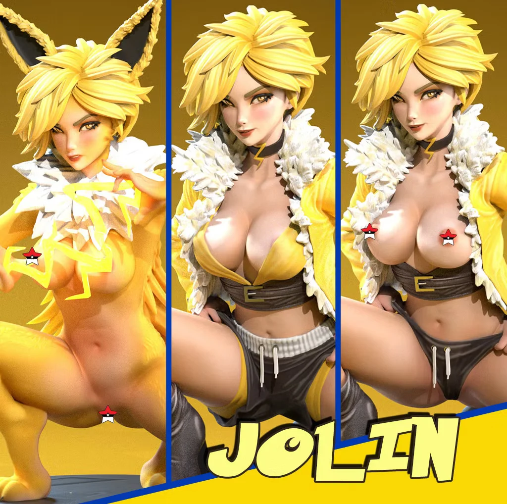 Jolin - Waifumon | Fan Art | 3D Printed Resin Model Garage Kit | *Un-Painted* | SiryllArt