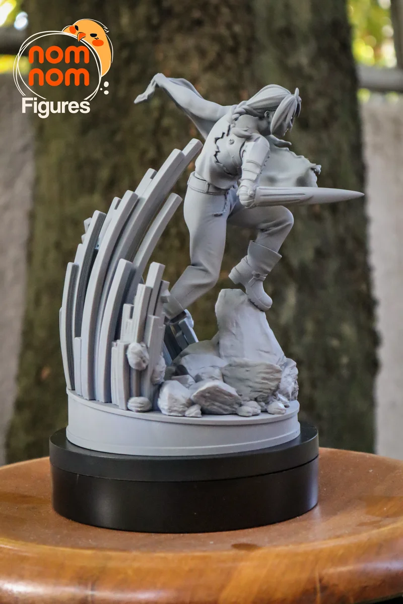 Edward Elric | Fan Art | 3D Printed Resin Model Garage Kit | *Un-Painted* | Nomnom 7