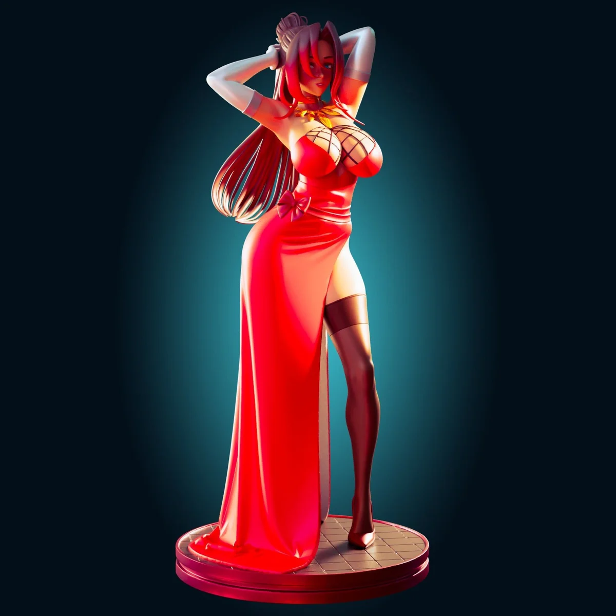 Sylvia | Fan Art | 3D Printed Resin Model Garage Kit | *Un-Painted* | Officer Rhu 2