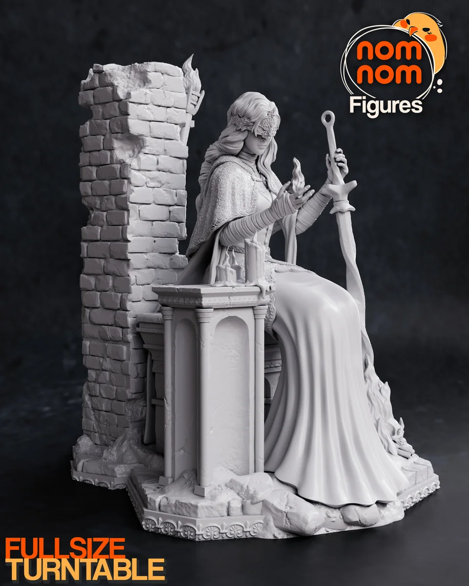 Fire keeper | Fan Art | 3D Printed Resin Model Garage Kit | *Un-Painted* | Nomnom 7