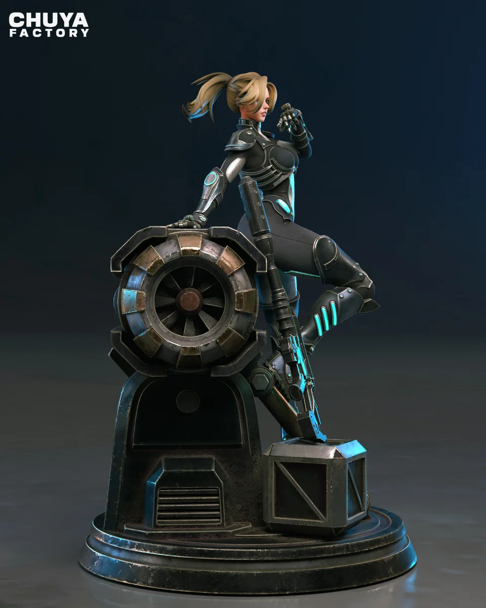 Nova Terra | Fan Art | 3D Printed Resin Model Garage Kit | *Un-Painted* | Chuya Factory 4