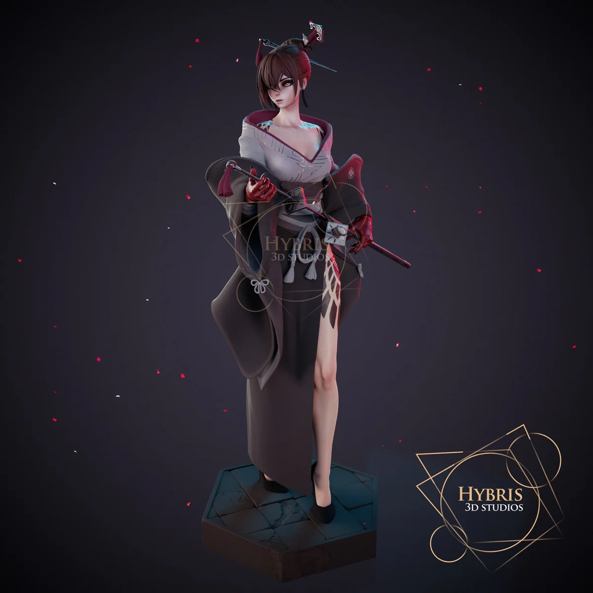 The Assassin | Fan Art | 3D Printed Resin Model Garage Kit | *Un-Painted* | Hybris Studio 5