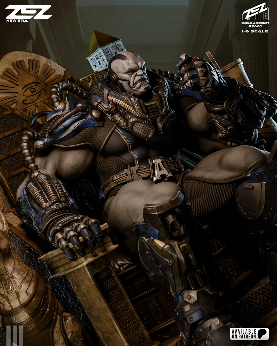 Apocalypse Throne | Fan Art | 3D Printed Resin Model Garage Kit | *Un-Painted* | ZEZ Studio 6