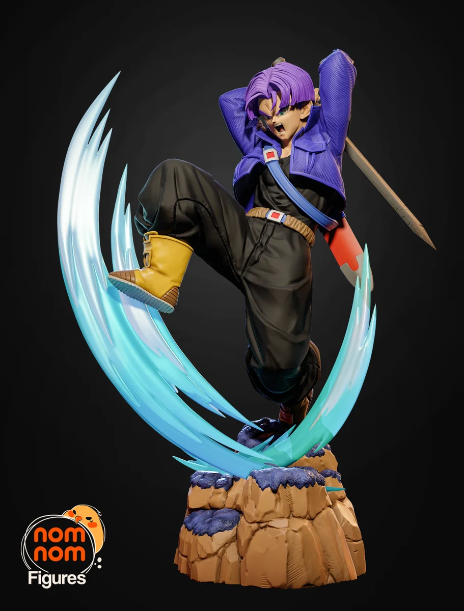 Trunks | Fan Art | 3D Printed Resin Model Garage Kit | *Un-Painted* | Nomnom 4