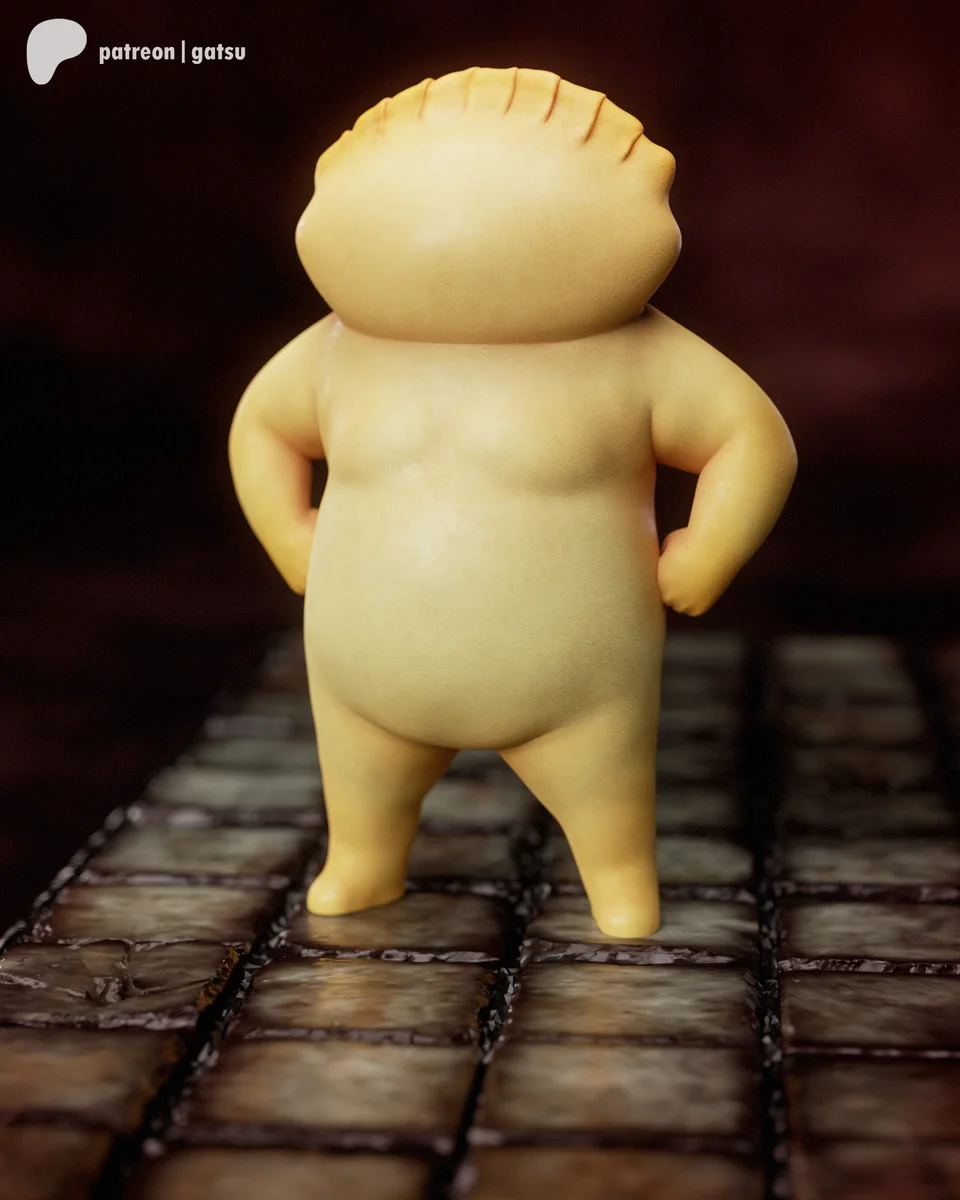 Nikaido | Fan Art | 3D Printed Resin Model Garage Kit | *Un-Painted* | Gatsu Studios 10