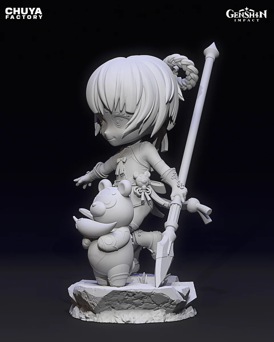 Chibi Xiangling | Fan Art | 3D Printed Resin Model Garage Kit | *Un-Painted* | Chuya Factory 14