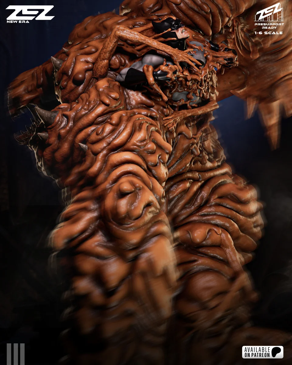 Clayface | Fan Art | 3D Printed Resin Model Garage Kit | *Un-Painted* | ZEZ Studio 7