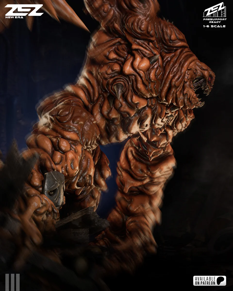 Clayface | Fan Art | 3D Printed Resin Model Garage Kit | *Un-Painted* | ZEZ Studio 8