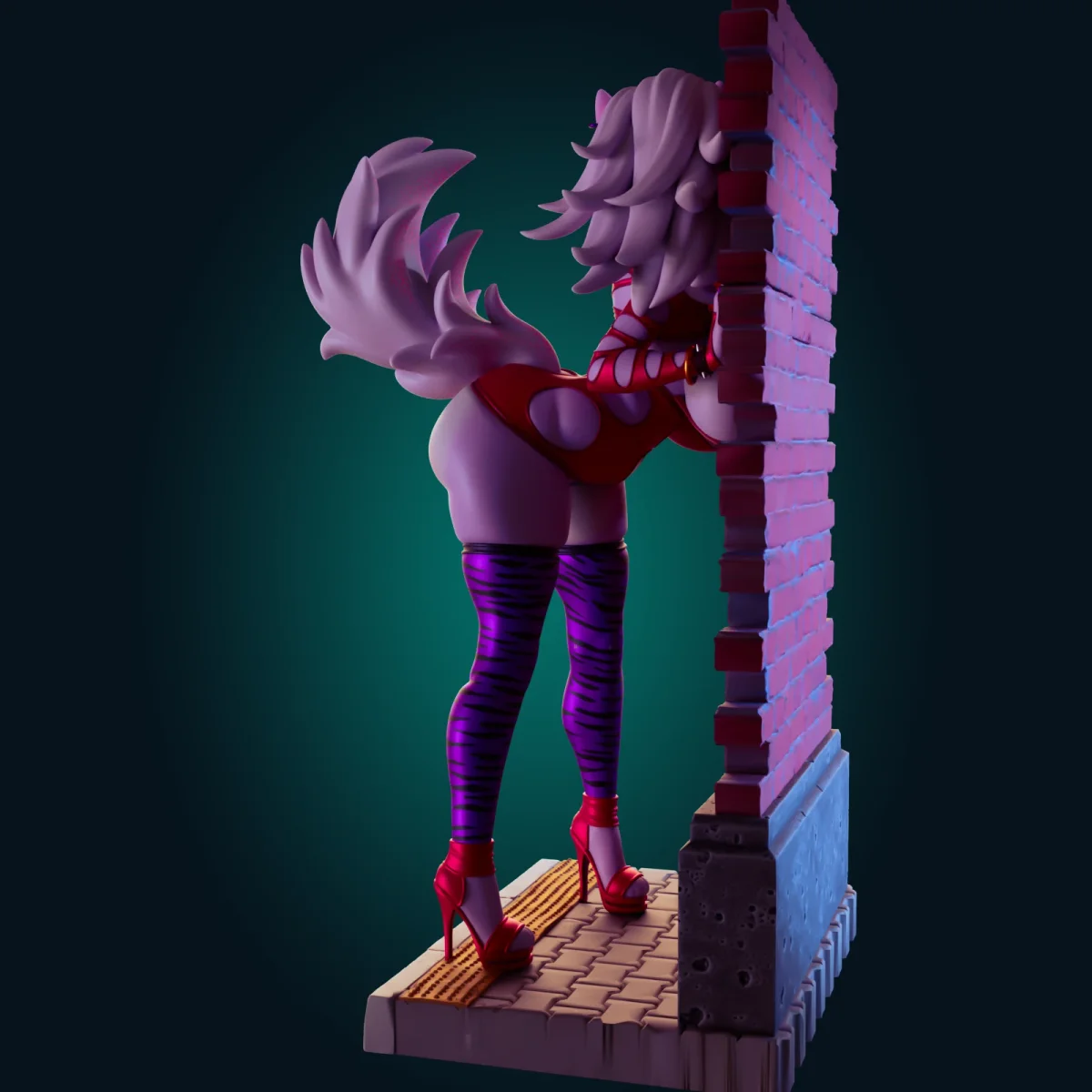 Roxanne | Fan Art | 3D Printed Resin Model Garage Kit | *Un-Painted* | Officer Rhu 3