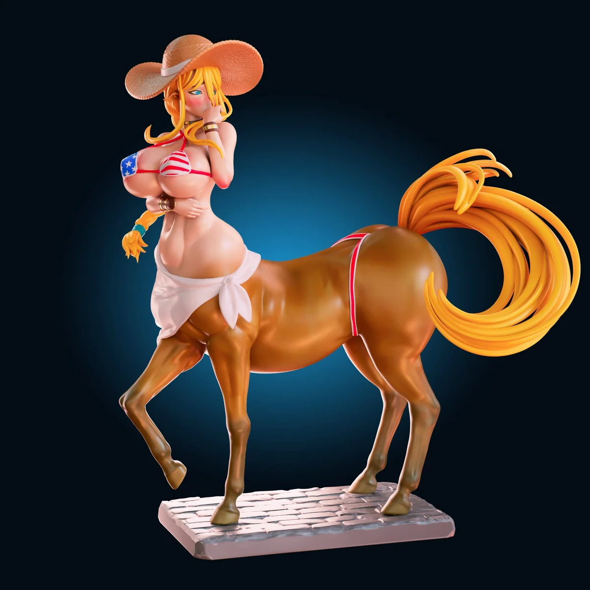 Cerea | Fan Art | 3D Printed Resin Model Garage Kit | *Un-Painted* | Officer Rhu