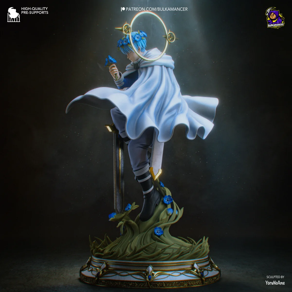 Himmel | Fan Art | 3D Printed Resin Model Garage Kit | *Un-Painted* | Bulkamancer 3
