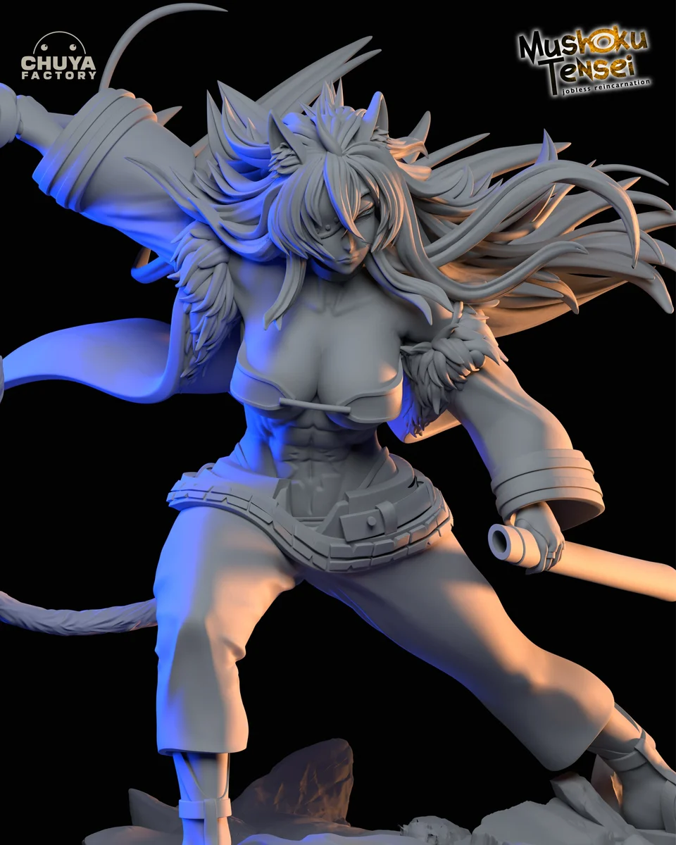 Ghislaine Dedoldia | Fan Art | 3D Printed Resin Model Garage Kit | *Un-Painted* | Chuya Factory 8