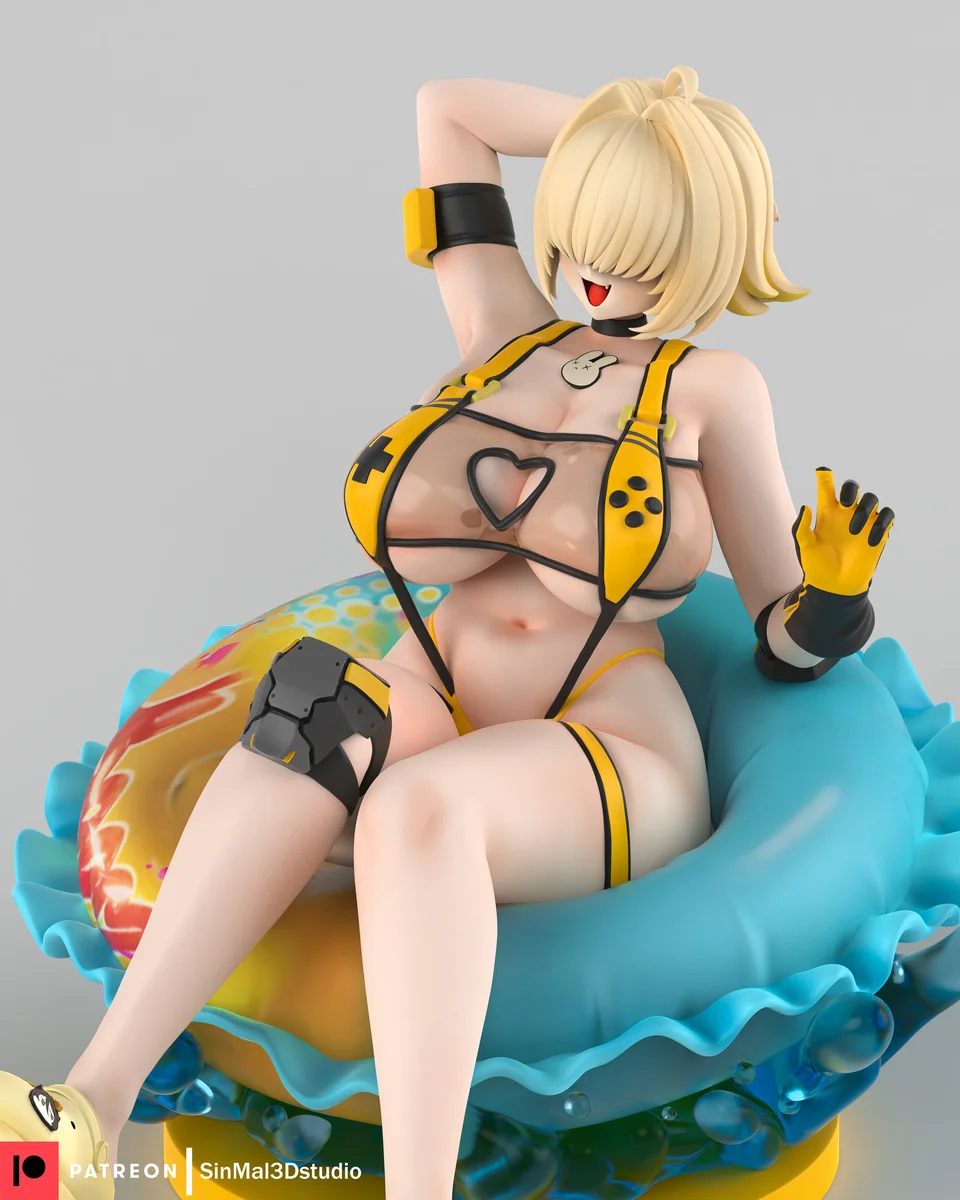 Elegg v2 | Fan Art | 3D Printed Resin Model Garage Kit | *Un-Painted* | Sin3Dstudio 5
