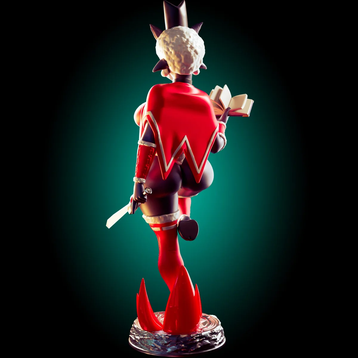Lamb Chop | Fan Art | 3D Printed Resin Model Garage Kit | *Un-Painted* | Officer Rhu 4