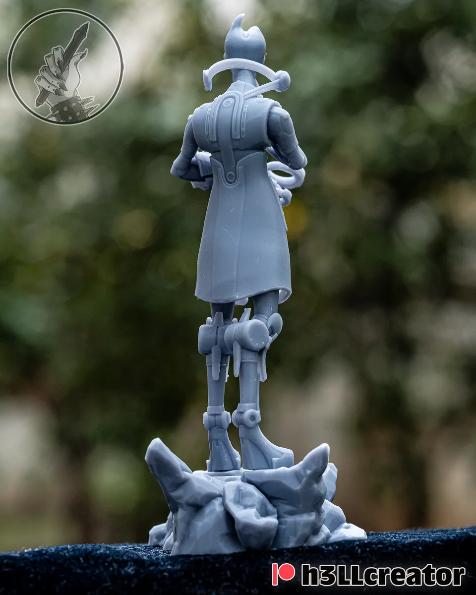Mordin Solus | Fan Art | 3D Printed Resin Model Garage Kit | *Un-Painted* | H3LL Creator 6