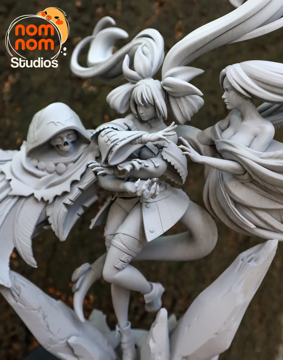 Dizzy | Fan Art | 3D Printed Resin Model Garage Kit | *Un-Painted* | Nomnom 3