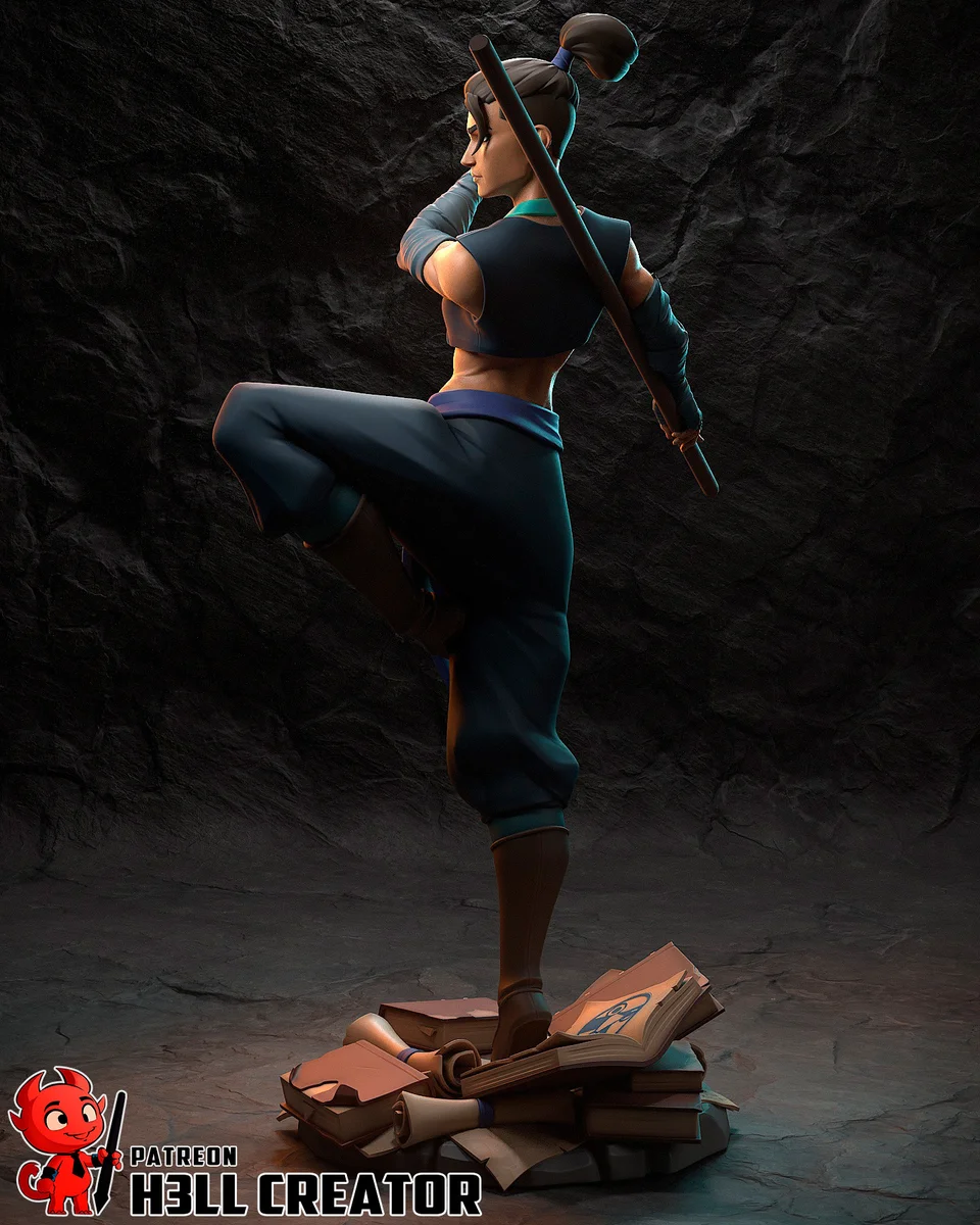 Beauregard Lionett | Fan Art | 3D Printed Resin Model Garage Kit | *Un-Painted* | H3LL Creator 6