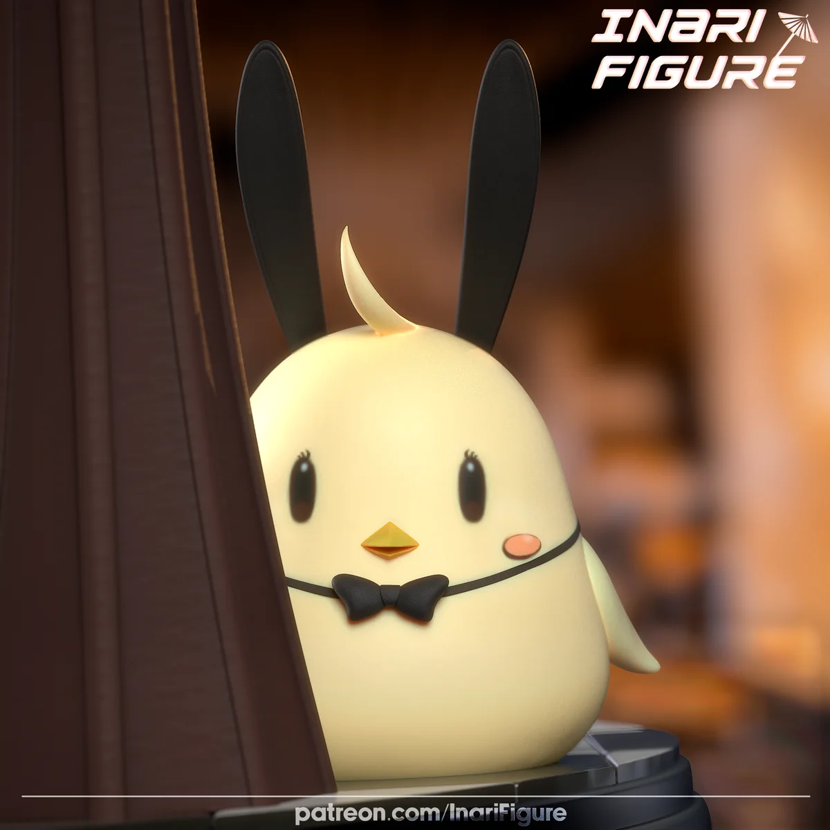 Bunny Prinz Eugen | Fan Art | 3D Printed Resin Model Garage Kit | *Un-Painted* | Inari Figure 8
