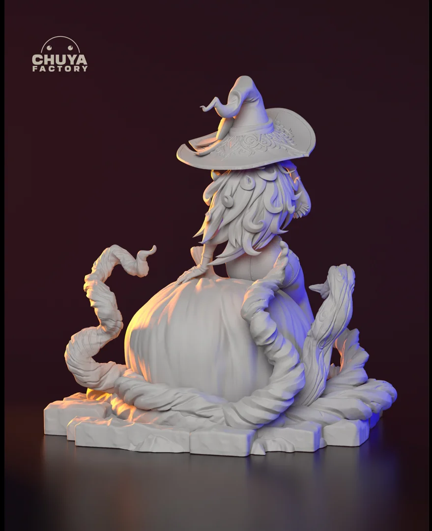 Sylvia | Fan Art | 3D Printed Resin Model Garage Kit | *Un-Painted* | Chuya Factory 14