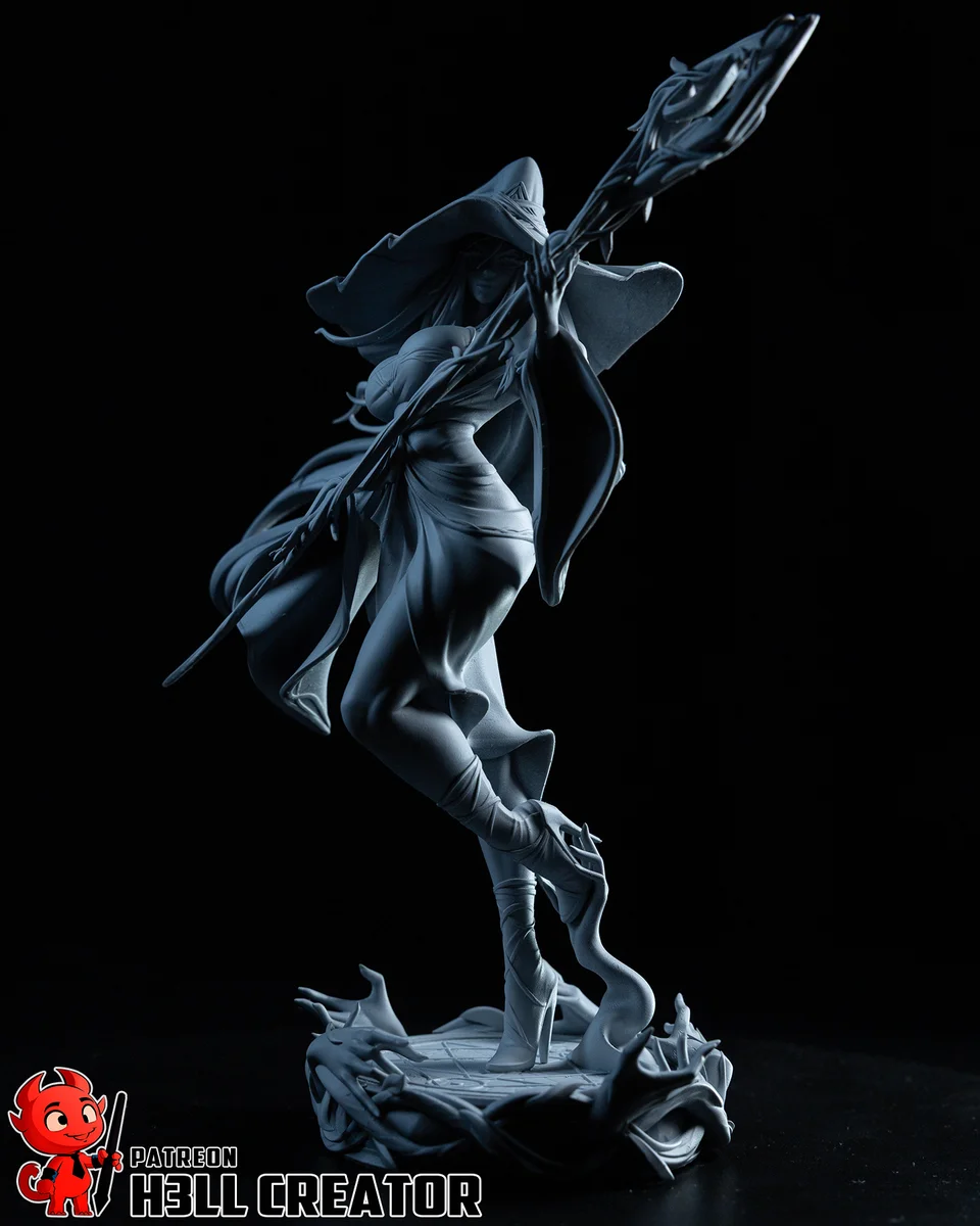 Recluse | Fan Art | 3D Printed Resin Model Garage Kit | *Un-Painted* | H3LL Creator 10