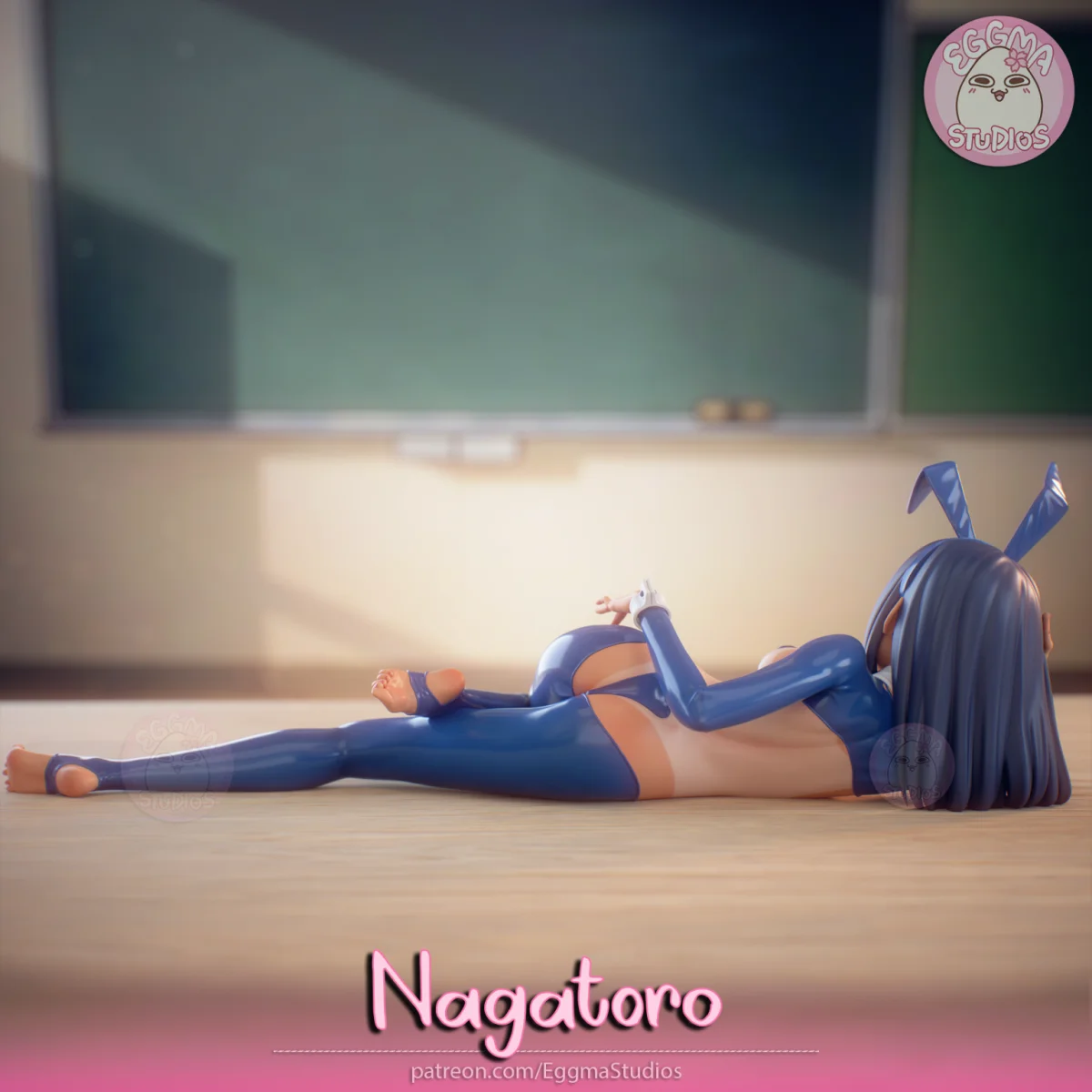 Nagatoro | Fan Art | 3D Printed Resin Model Garage Kit | *Un-Painted* | EggmaStudios 6