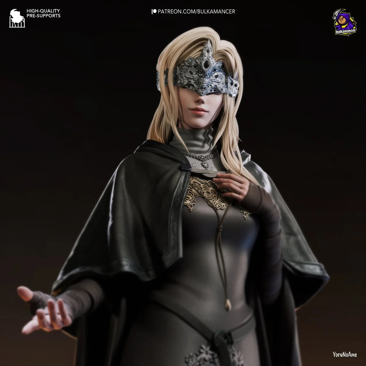 Fire Keeper | Fan Art | 3D Printed Resin Model Garage Kit | *Un-Painted* | Bulkamancer 2