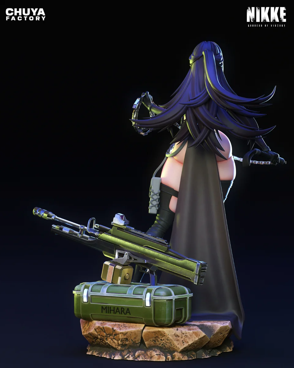 Mihara | Fan Art | 3D Printed Resin Model Garage Kit | *Un-Painted* | Chuya Factory 10