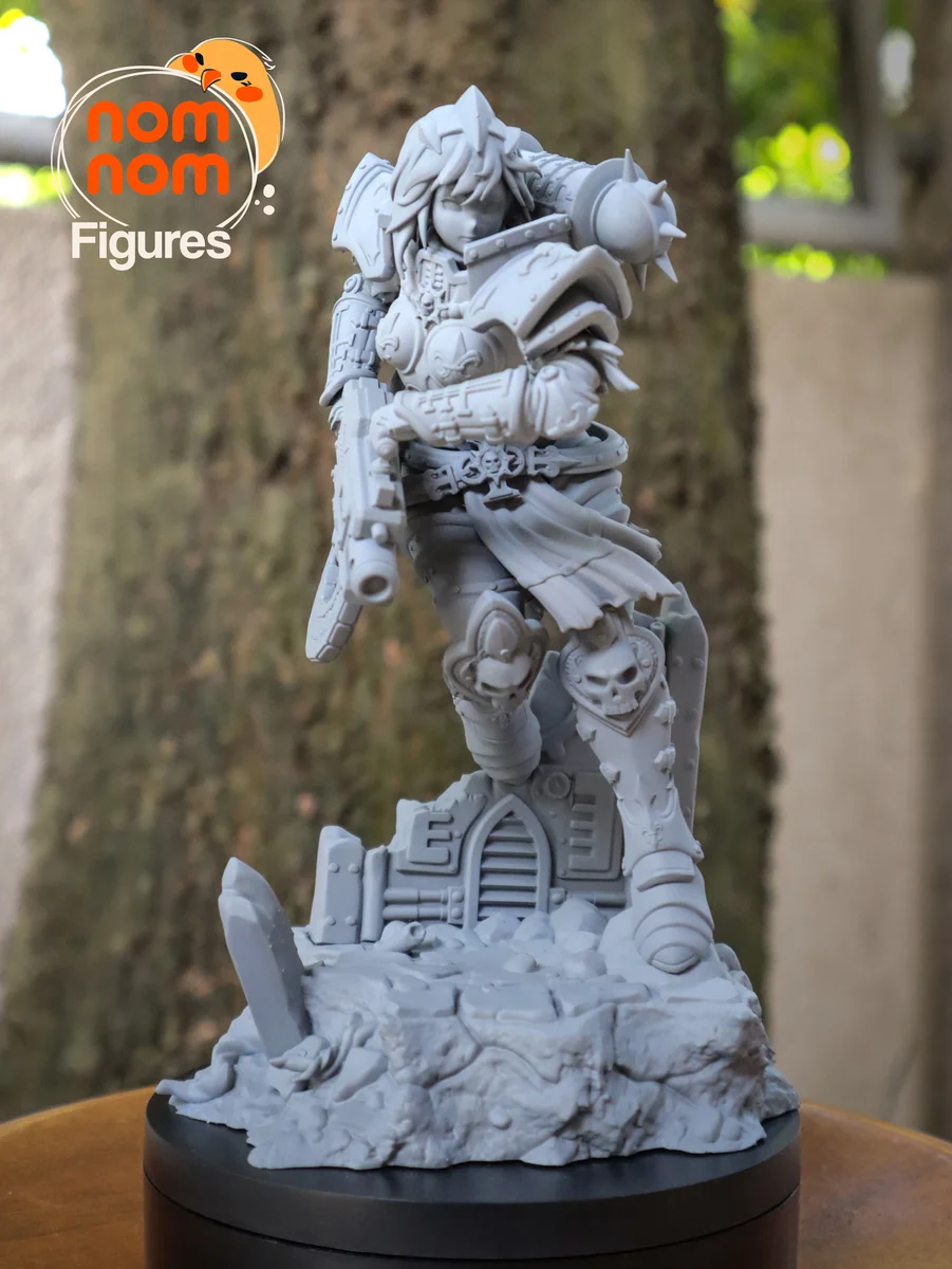 Stronghold Moonlight | Fan Art | 3D Printed Resin Model Garage Kit | *Un-Painted* | Nomnom 17