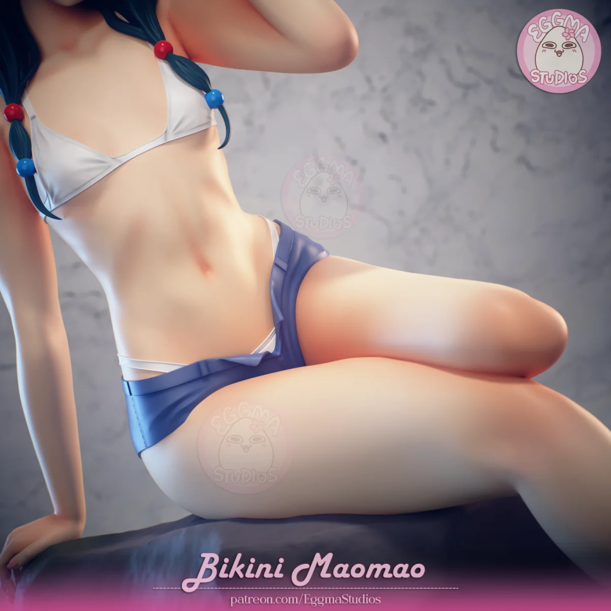 Maomao | Fan Art | 3D Printed Resin Model Garage Kit | *Un-Painted* | EggmaStudios 16