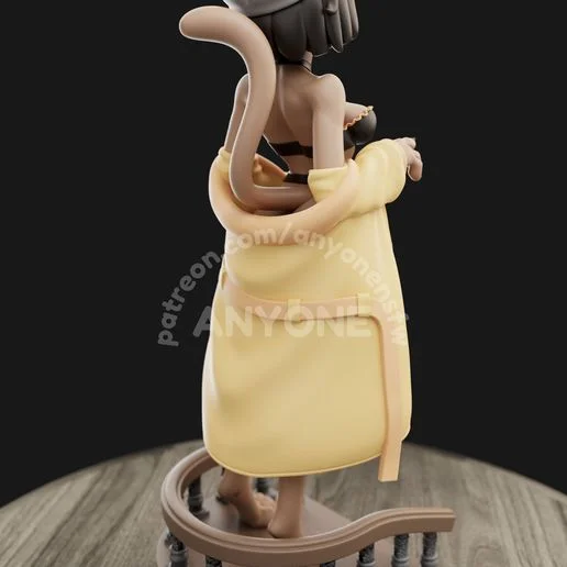 Ivy | Fan Art | 3D Printed Resin Model Garage Kit | *Un-Painted* | AnyoneNSFW 3