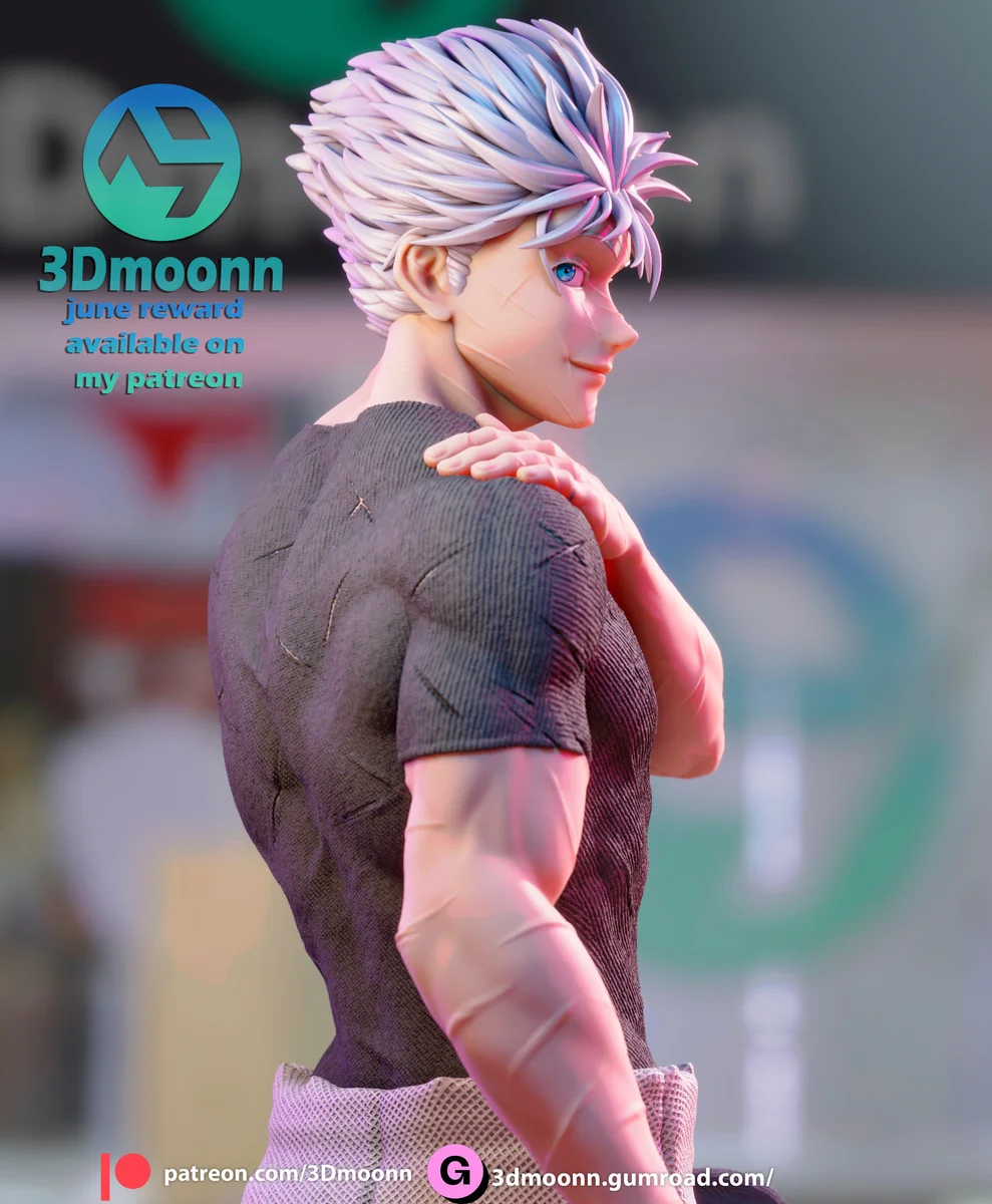 Gogo | Fan Art | 3D Printed Resin Model Garage Kit | *Un-Painted* | 3DMoon 6