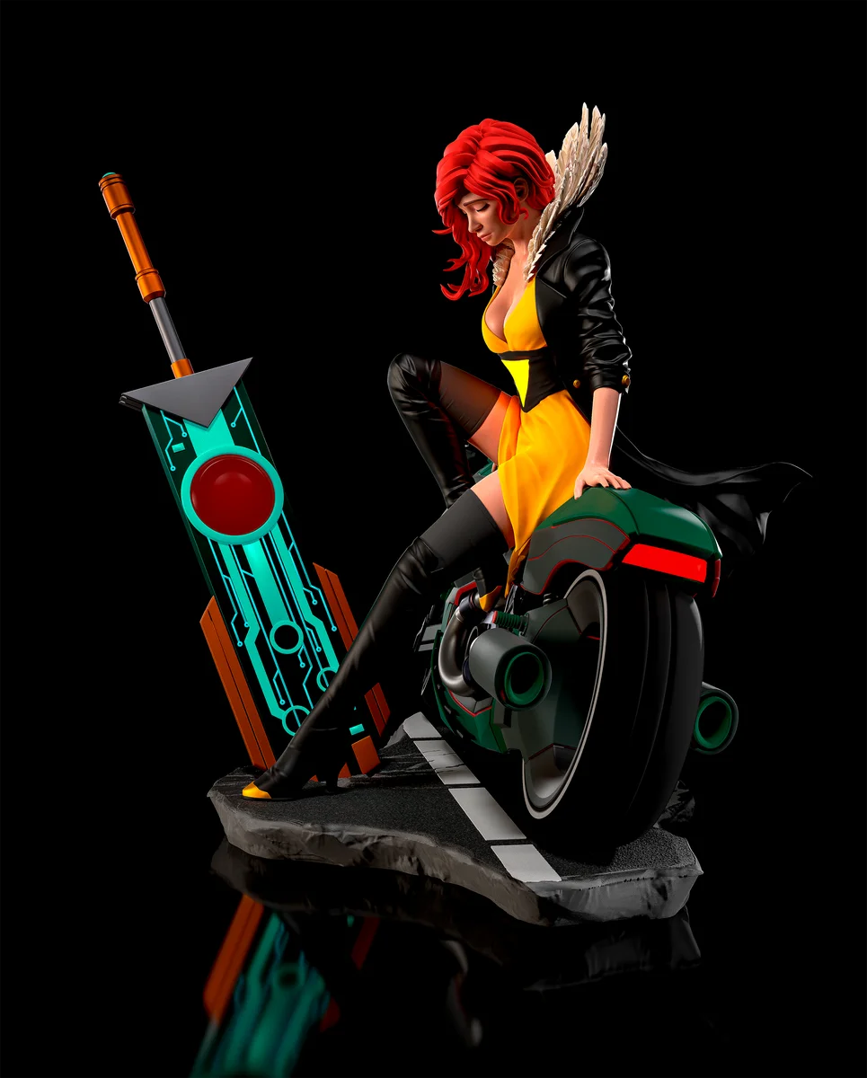 Red | Fan Art | 3D Printed Resin Model Garage Kit | *Un-Painted* | H3LL Creator