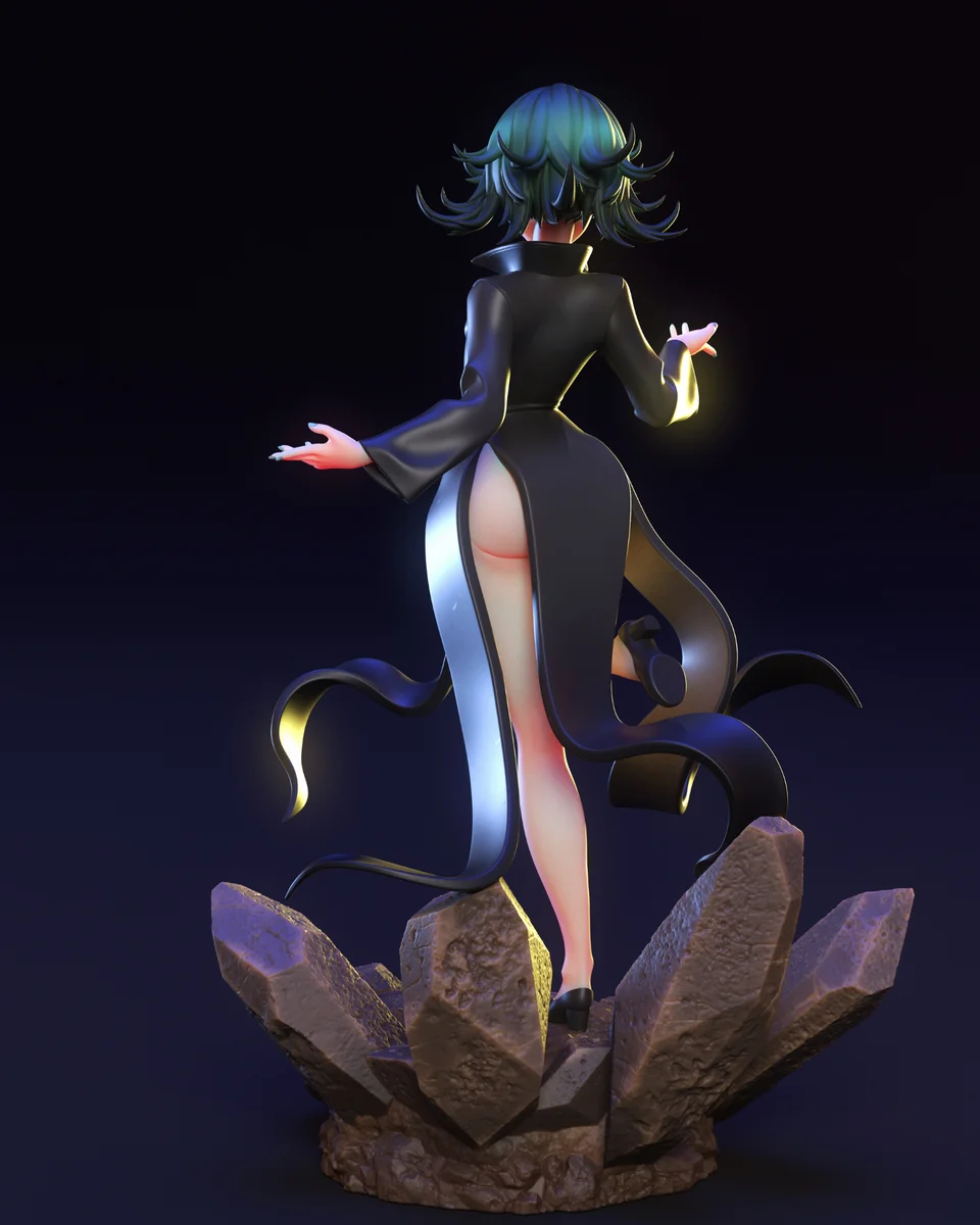 Tatsumaki | Fan Art | 3D Printed Resin Model Garage Kit | *Un-Painted* | Chuya Factory 8
