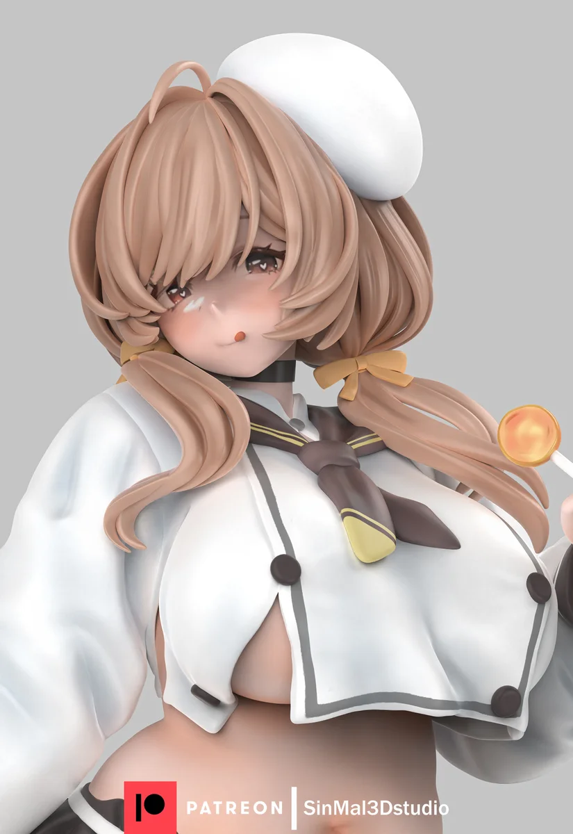 Bready | Fan Art | 3D Printed Resin Model Garage Kit | *Un-Painted* | Sin3Dstudio 3