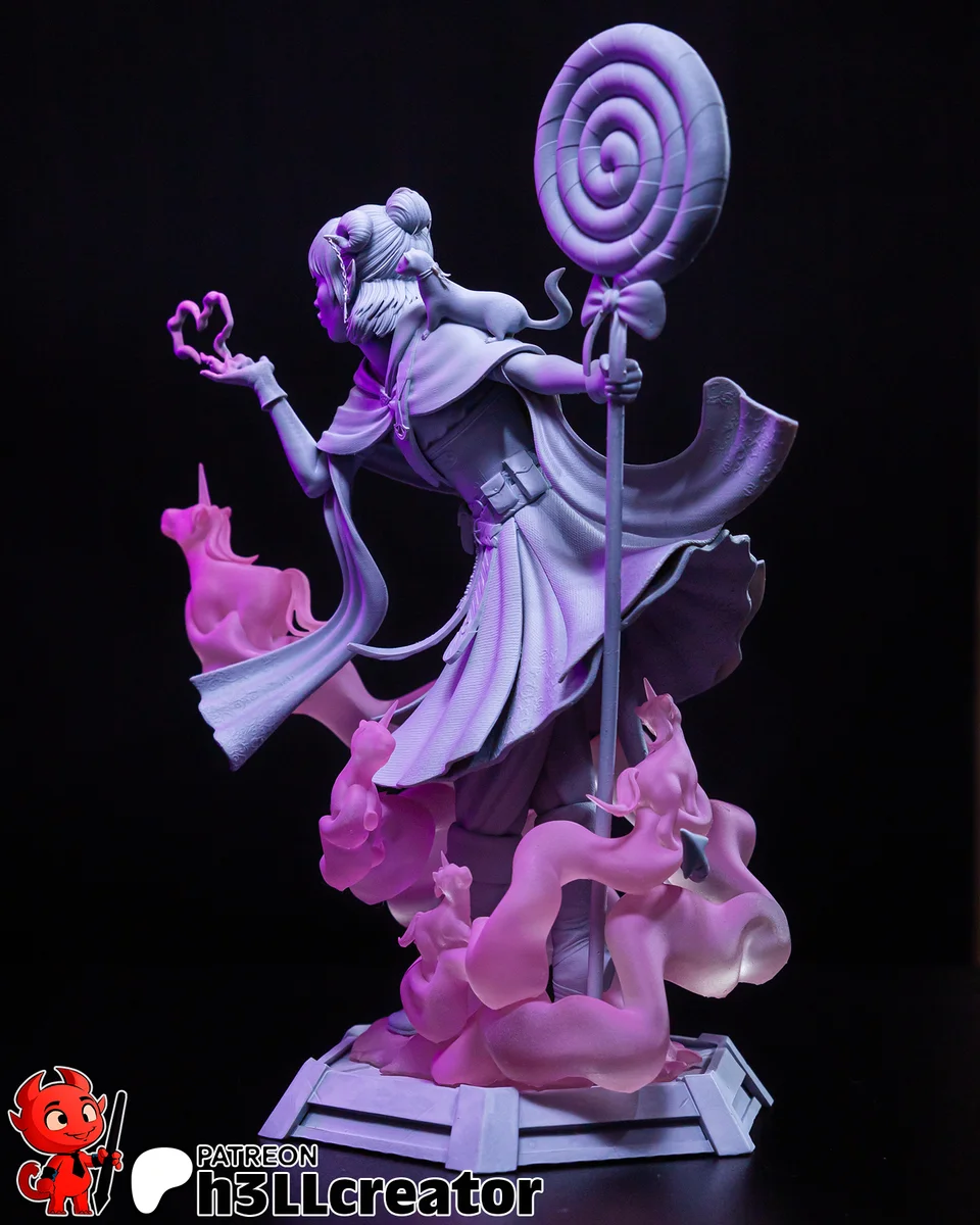 Jester Lavorre | Fan Art | 3D Printed Resin Model Garage Kit | *Un-Painted* | H3LL Creator 10