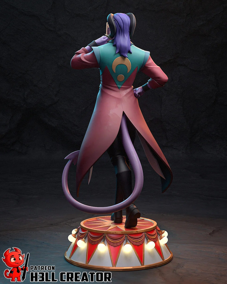 Mollymauk | Fan Art | 3D Printed Resin Model Garage Kit | *Un-Painted* | H3LL Creator 8