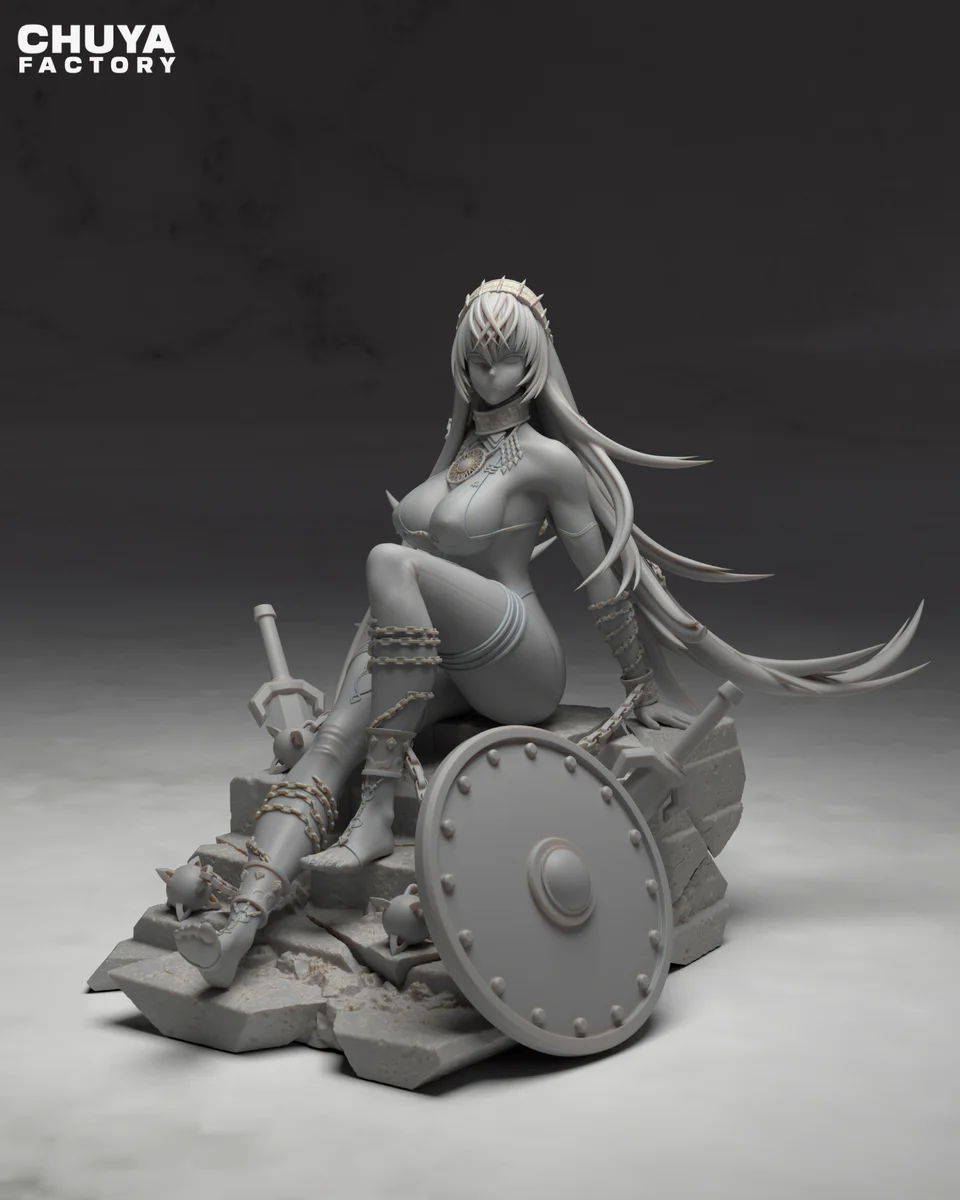 Zenobia | Fan Art | 3D Printed Resin Model Garage Kit | *Un-Painted* | Chuya Factory 10