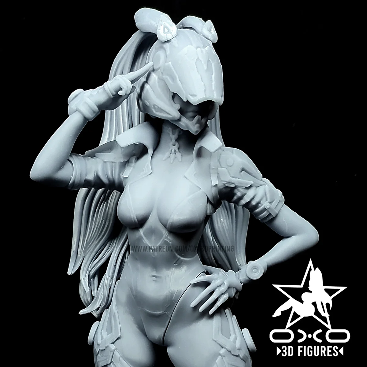 Descendant Bunny | Fan Art | 3D Printed Resin Model Garage Kit | *Un-Painted* | OXO3D 4