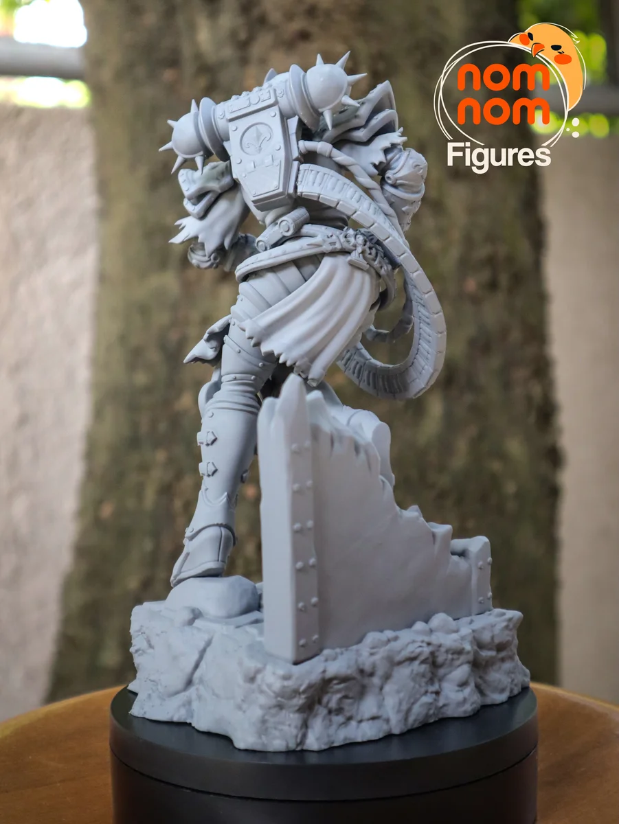 Stronghold Moonlight | Fan Art | 3D Printed Resin Model Garage Kit | *Un-Painted* | Nomnom 12