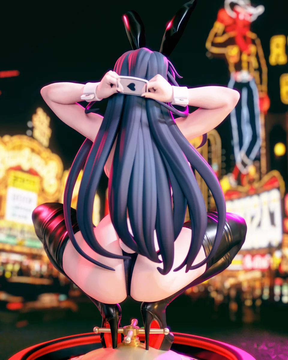 Igawa Asagi | Fan Art | 3D Printed Resin Model Garage Kit | *Un-Painted* | Momoji 4
