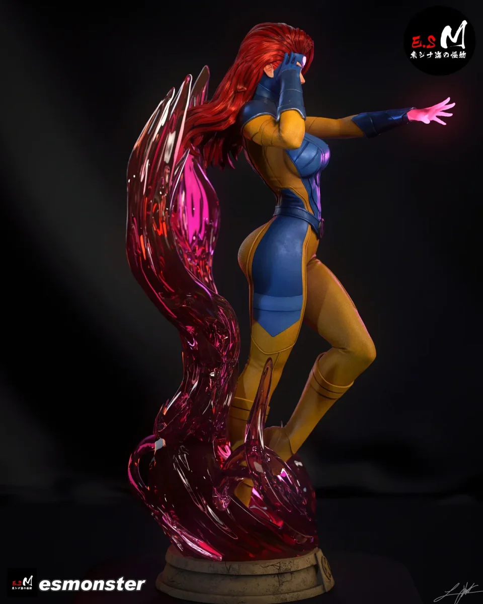 Jean Grey | Fan Art | 3D Printed Resin Model Garage Kit | *Un-Painted* | ES Monster 3