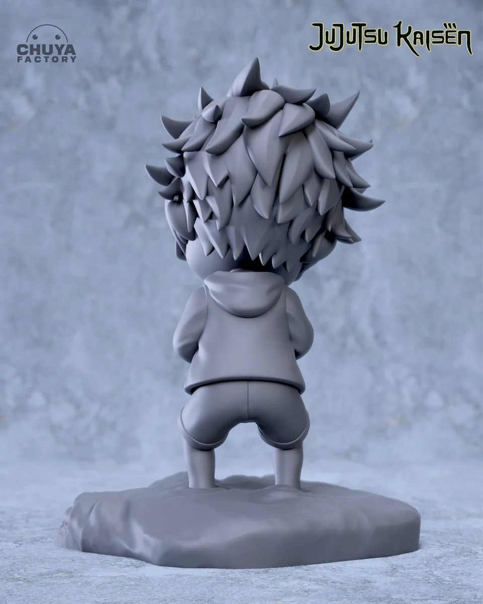 Chibi Gojo Satoru | Fan Art | 3D Printed Resin Model Garage Kit | *Un-Painted* | Chuya Factory 10