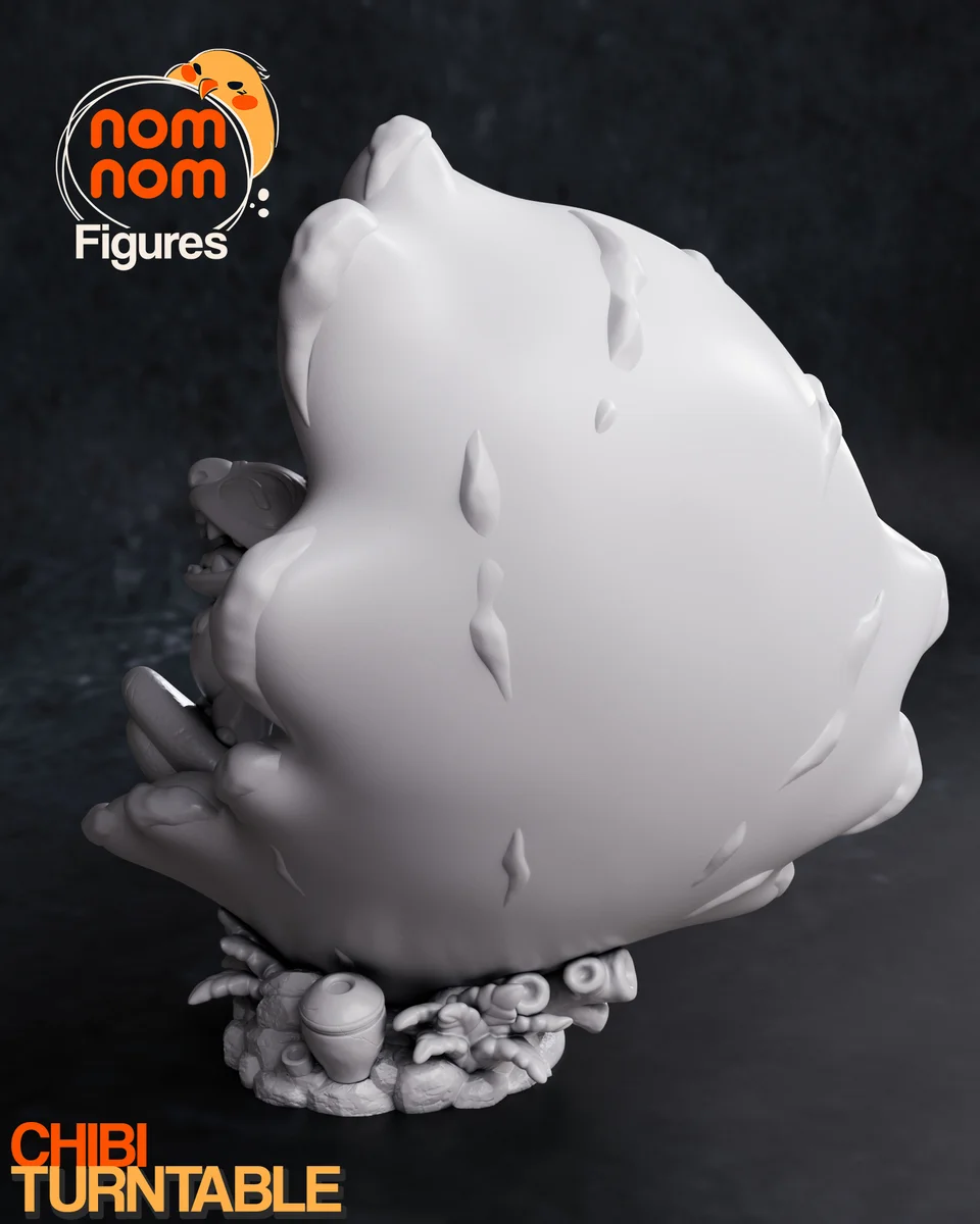 Chibi Lilo and Stitch | Fan Art | 3D Printed Resin Model Garage Kit | *Un-Painted* | Nomnom 5
