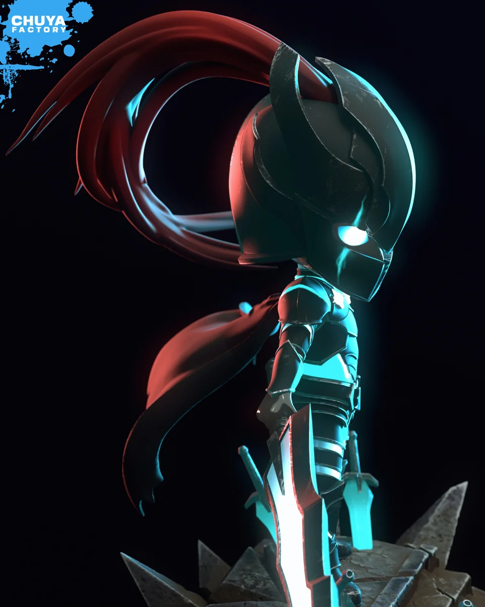Chibi Igris | Fan Art | 3D Printed Resin Model Garage Kit | *Un-Painted* | Chuya Factory 6