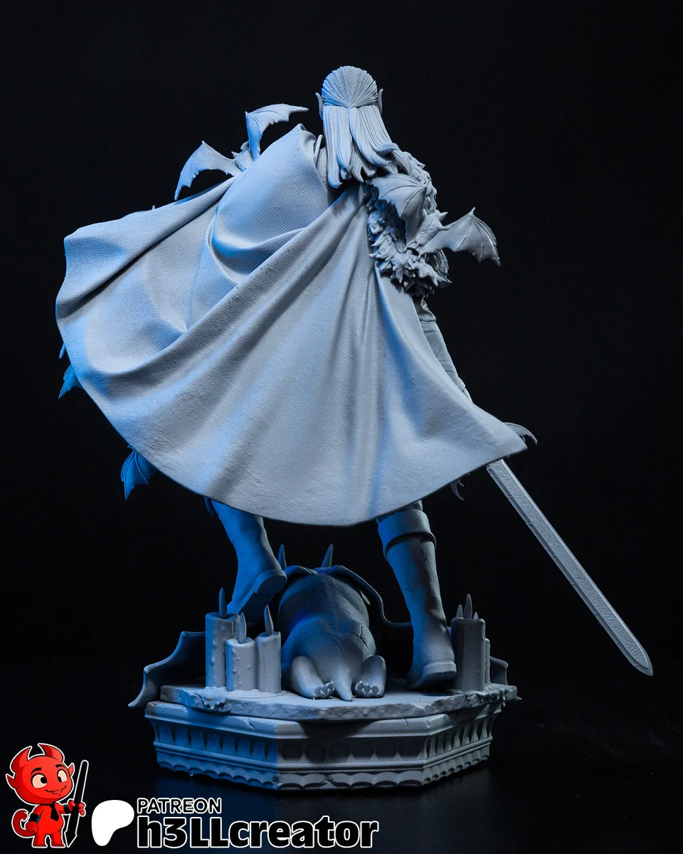 Strahd von Zarovich | Fan Art | 3D Printed Resin Model Garage Kit | *Un-Painted* | H3LL Creator 10