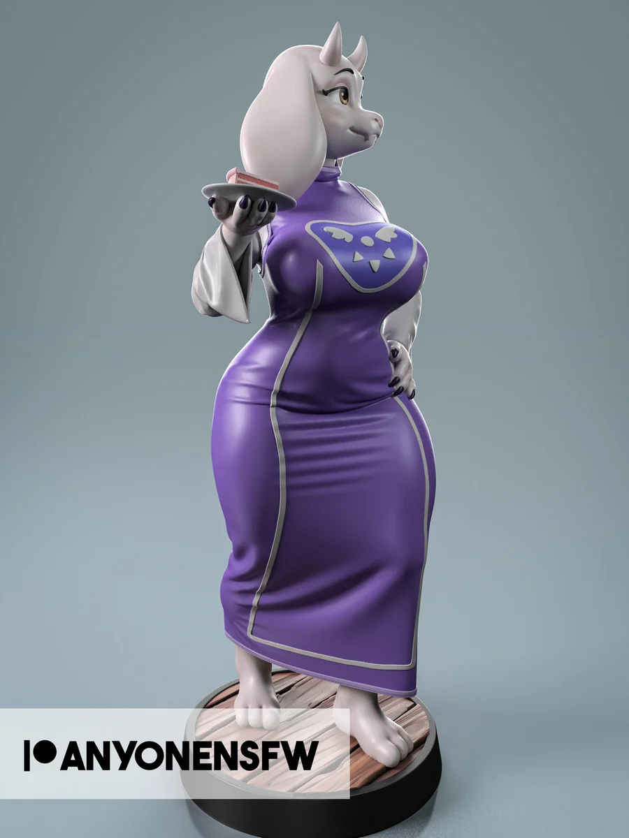 Goat | Fan Art | 3D Printed Resin Model Garage Kit | *Un-Painted* | AnyoneNSFW 4