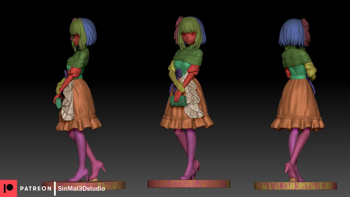 Kana Arima | Fan Art | 3D Printed Resin Model Garage Kit | *Un-Painted* | Sin3Dstudio 9